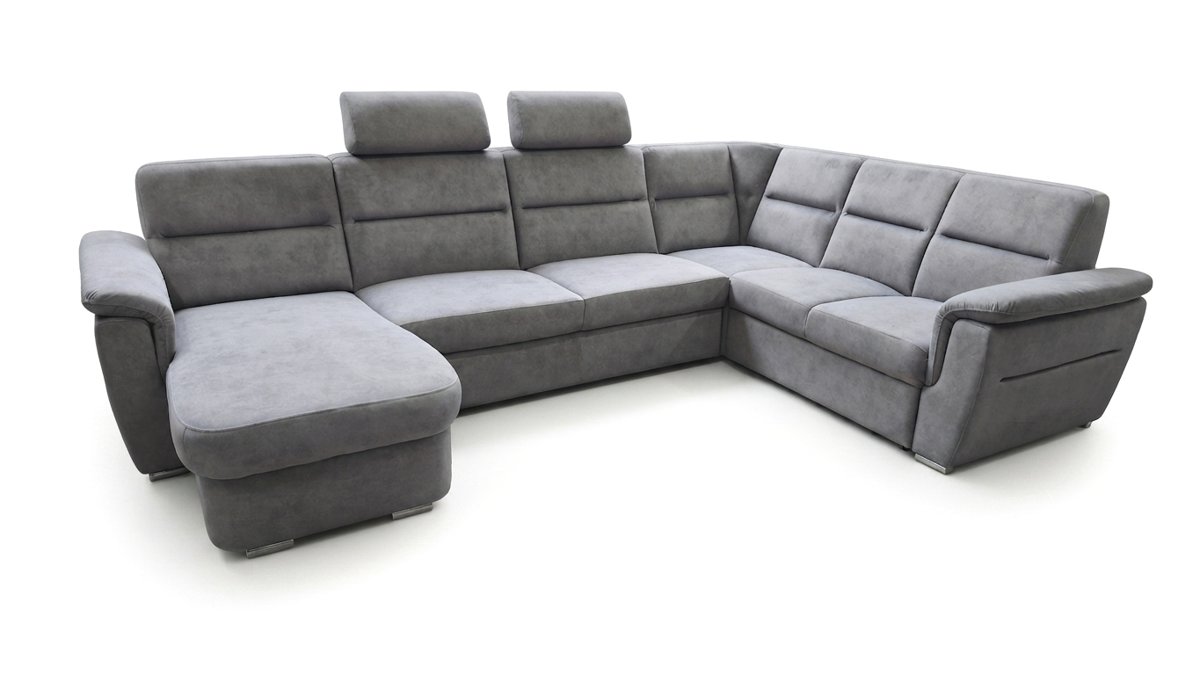 Wohnlandschaft Diego mit Kopfstützen