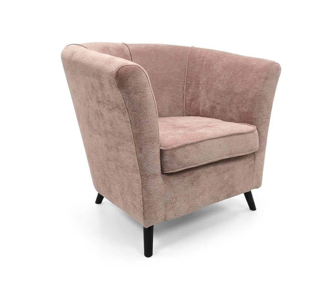 Sessel Lumo in Rosé